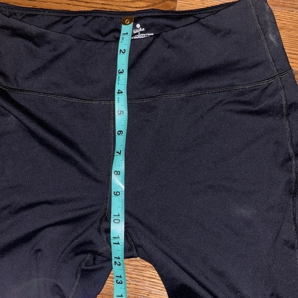 Titika Split  Ruffle Hem Capri Leggings Sz 8 - Picture 7 of 12